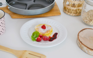 Szybkie placki jogurtowe na obiad lub przekąskę