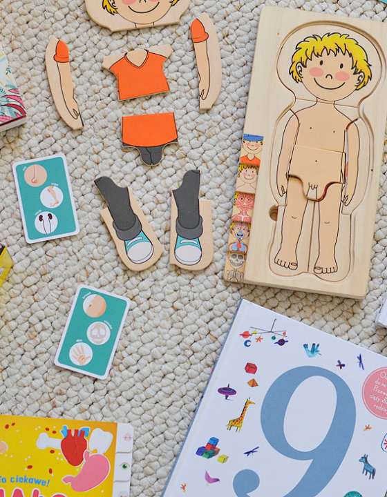 Ciało człowieka – najlepsze książki i zabawki dla dzieci