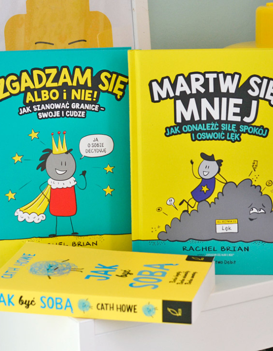 Książki dla dzieci o emocjach i własnej wartości!