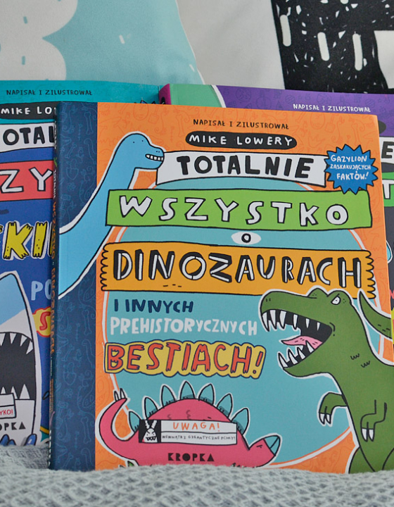 Totalnie wszystko o dinozaurach, kosmosie i rekinach!