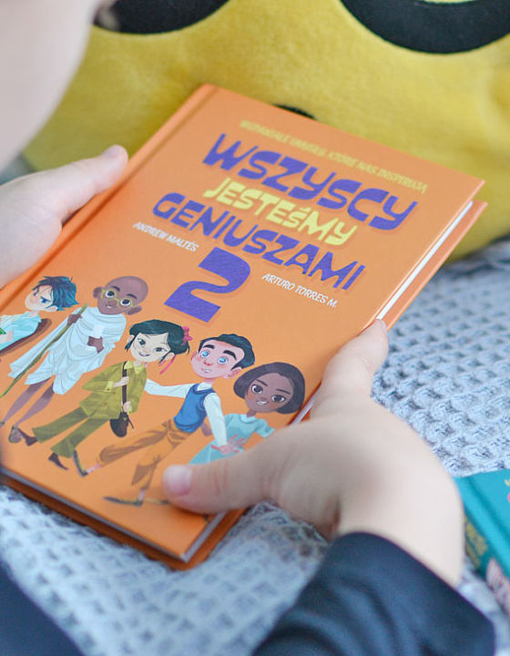 Wszyscy jesteśmy geniuszami 2 – książka z moim patronatem