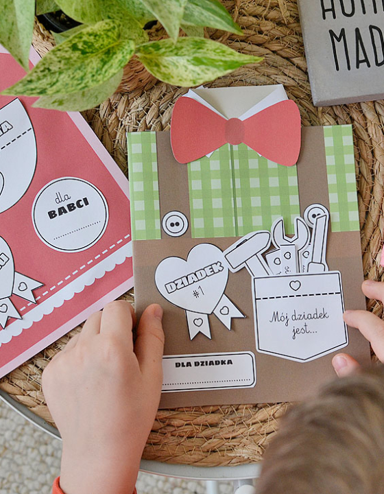 Lapbook dla babci i dziadka – do druku