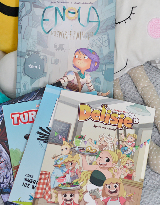 Komiksy dla dzieci – 5 fajnych nowości