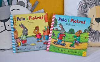 Pola i Piotruś – nowa seria książek dla maluchów!