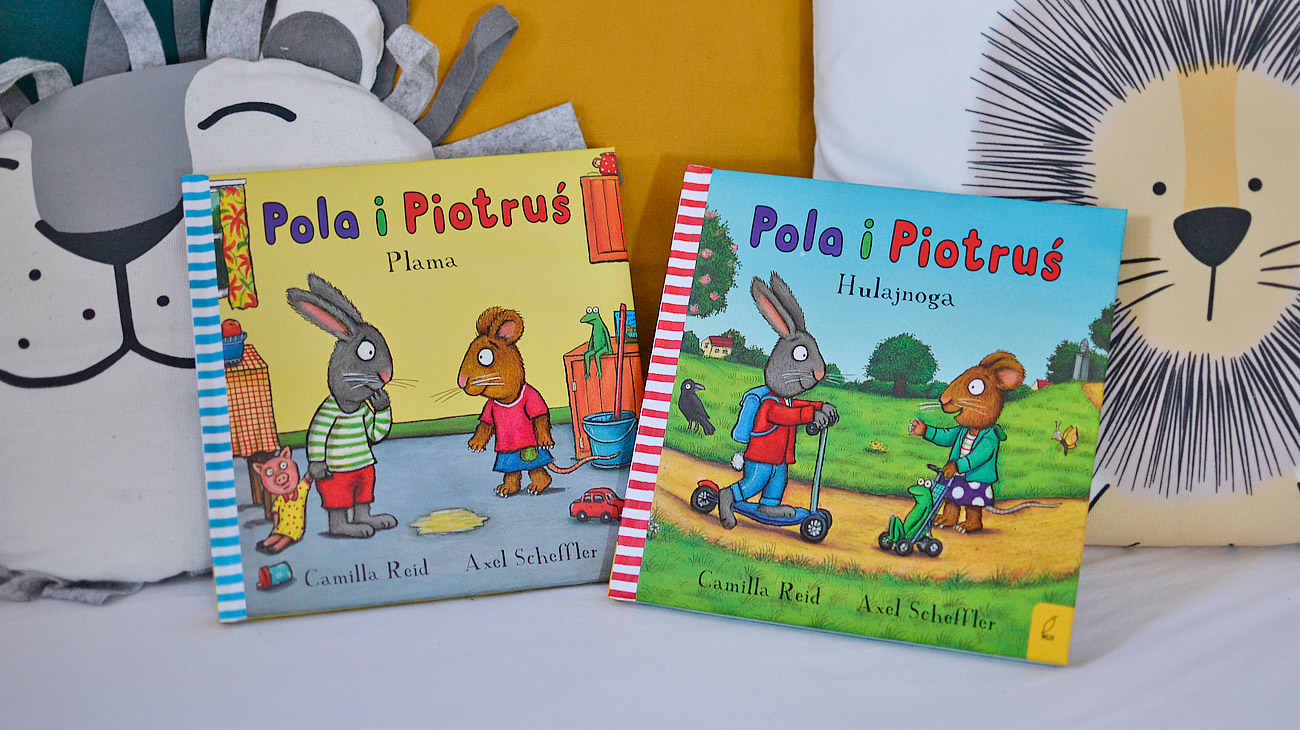 Pola i Piotruś - nowa seria książek dla maluchów!