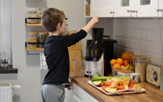 Soki z wyciskarki wolnoobrotowej dla dzieci