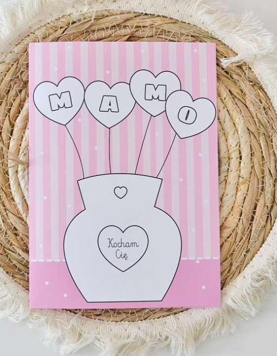 Laurka dla mamy do druku – Książeczka na Dzień Matki!