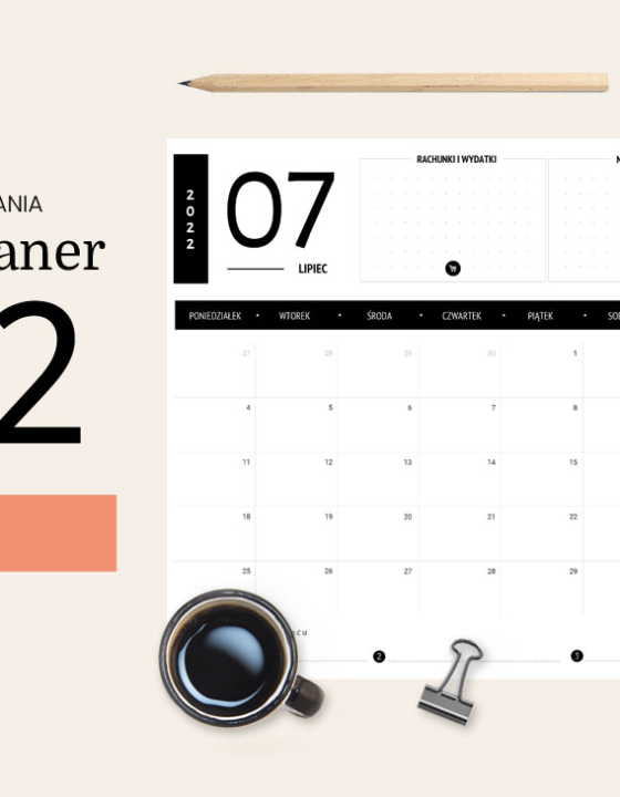 Planer lipiec 2022 – do druku za darmo