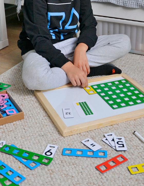 Matematyczne klocki Nemi do nauki liczenia