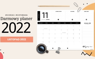 Planer listopad 2022 – do druku za darmo
