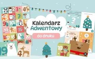 Kalendarz adwentowy do druku