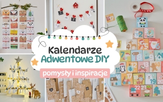 Kalendarze adwentowe DIY dla dzieci – pomysły i inspiracje