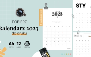 Kalendarz 2023 do druku