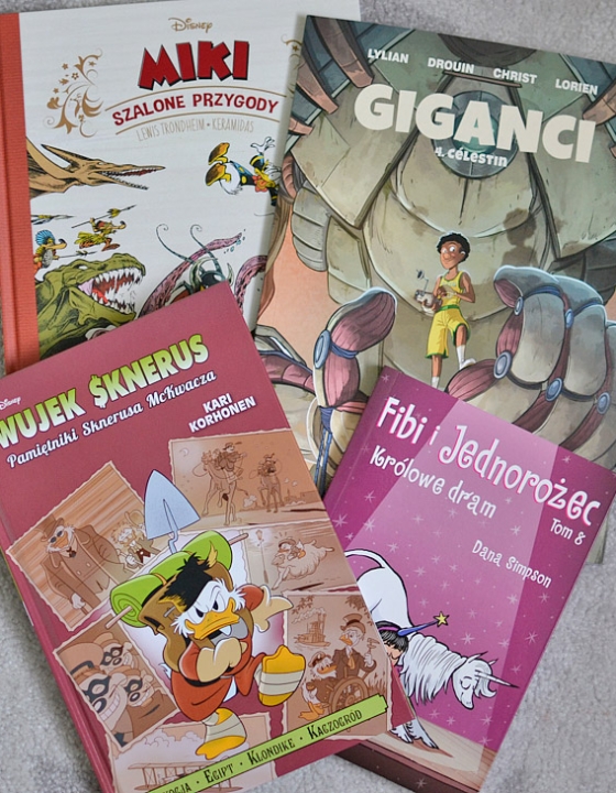 Nowości komiksowe dla dzieci na zimę!