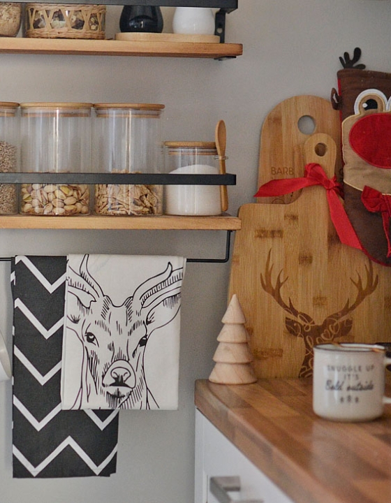 Świąteczne dekoracje w mojej kuchni