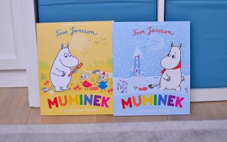 Opowiadania z doliny Muminków – Pierwszy śnieg i Zaginiona luneta