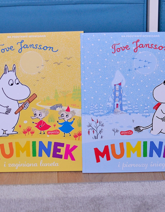 Opowiadania z doliny Muminków – Pierwszy śnieg i Zaginiona luneta