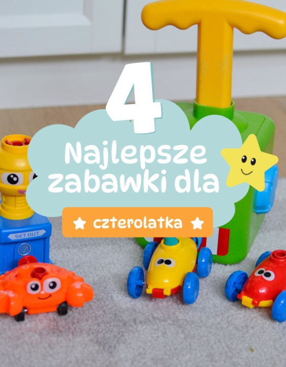 Zabawki dla 4-latka – 12 hitów zabawkowych