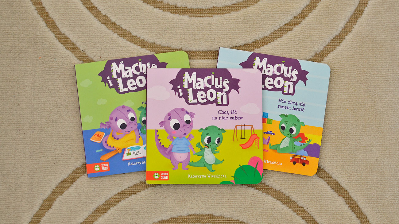 Maciuś i Leon - seria książek dla malucha
