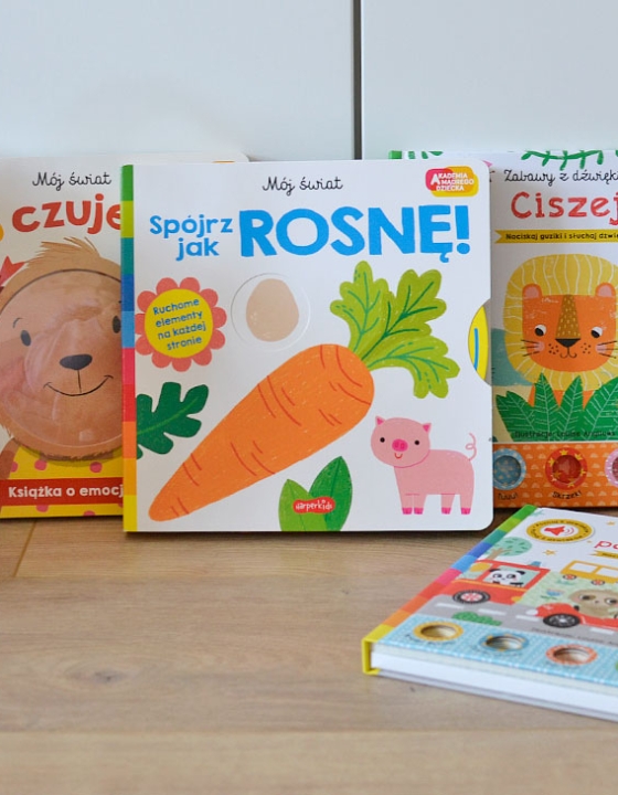Kartonowe książki dla malucha – 4 hity
