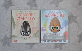 Niesforne ziarenko i Wzorowe jajko – książki o emocjach