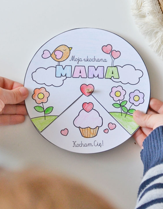 Kolorowanka dla mamy – do druku