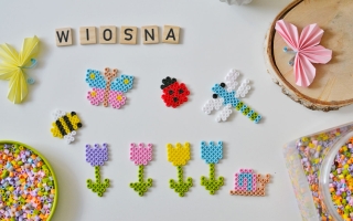 Koraliki do prasowania – wiosenne wzory