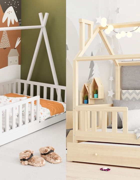 Łóżko domek dla dziecka – Jakie wybrać?