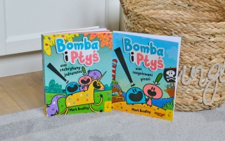Bomba i Ptyś – nowa seria komiksów dla dzieci
