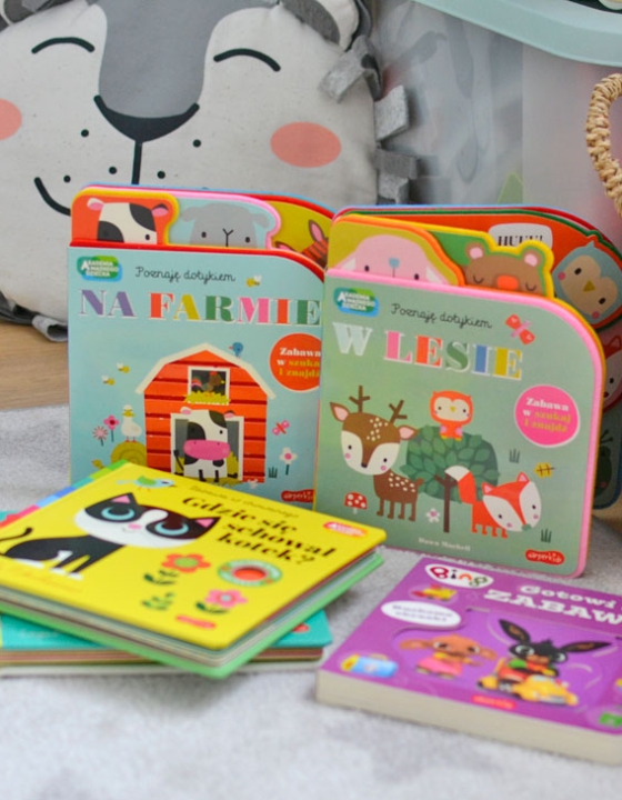 Książki dla dzieci 0-2 lata – nowości dla najmłodszych