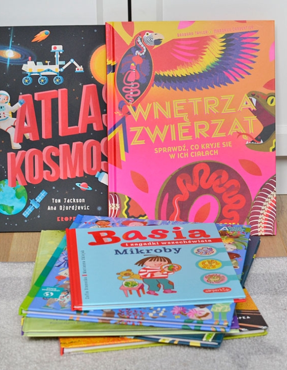 6 książek dla dzieci, które chcą wiedzieć więcej!
