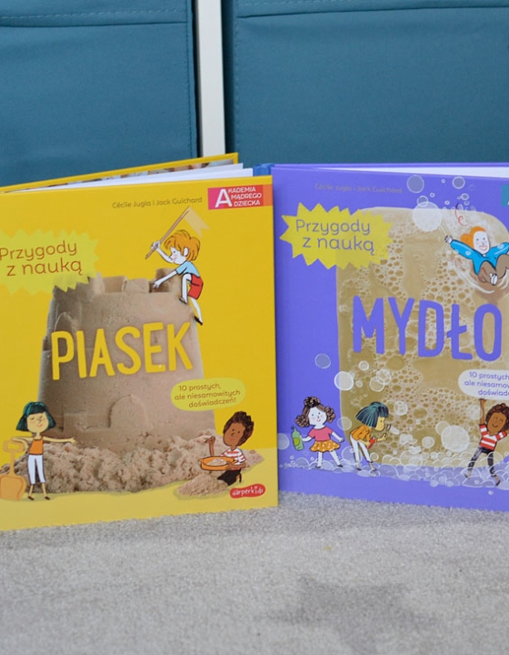 Przygody z nauką – Piasek i mydło
