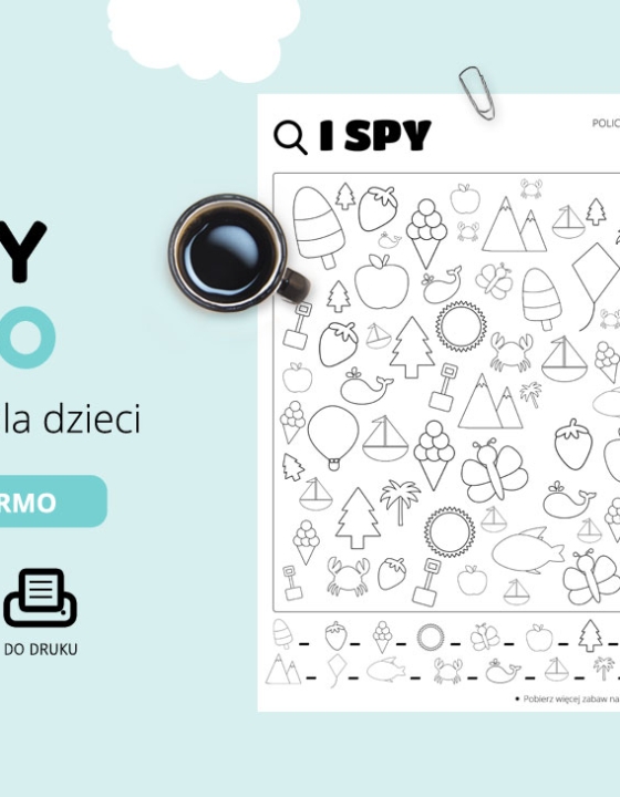 I SPY lato – wyszukiwanka dla dzieci do druku