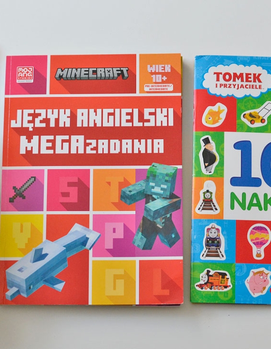 Książki z zadaniami dla malucha i starszaka