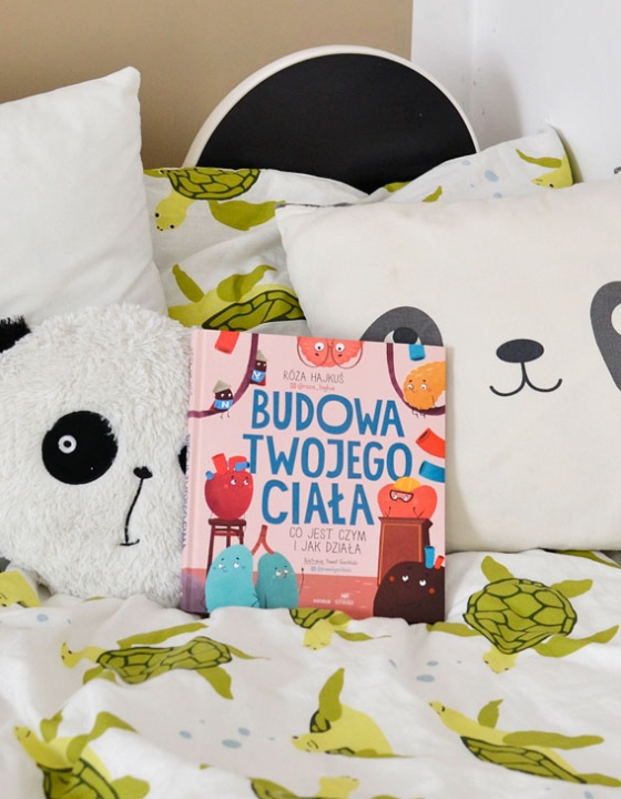 Budowa Twojego ciała – książka o anatomii dla dzieci