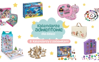 Kalendarze adwentowe dla dzieci z zabawkami – 8 pomysłów