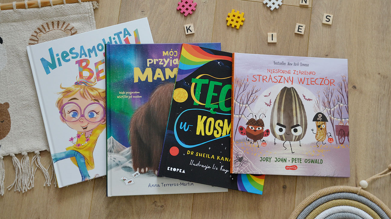 Książki dla dzieci na jesień - 9 nowości!