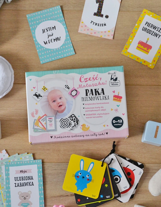Paka niemowlaka – prezent dla niemowlaka, który wspiera rozwój