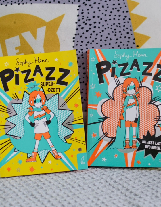 Pizazz – książki o superbohaterce dla dzieci!