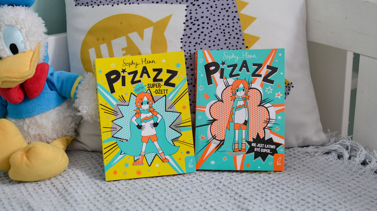 Pizazz - książki o superbohaterce dla dzieci!