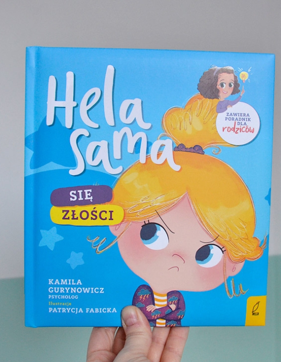 Hela sama się złości – książka o złości