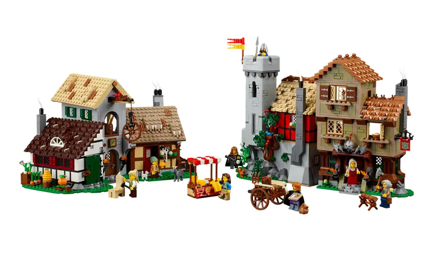 2. Lego Średniowieczny plac miejski