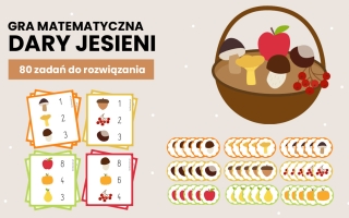 Jesienna gra matematyczna Dary jesieni – do druku