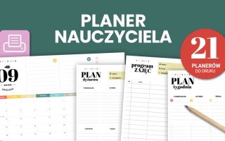 Planer nauczyciela do druku