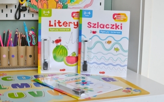 Rysuję i ścieram – liczby, litery, szlaczki