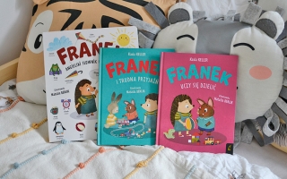 Franek – trudna przyjaźń, uczy się dzielić i słownik