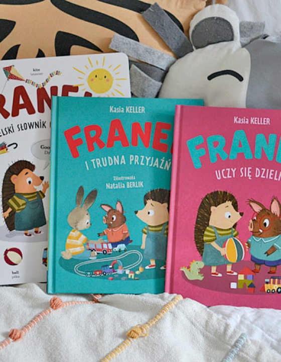 Franek – trudna przyjaźń, uczy się dzielić i słownik