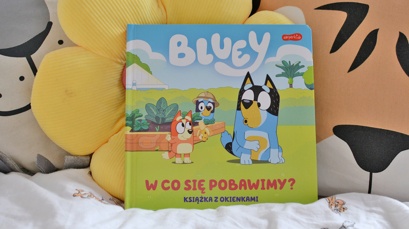 Bluey - książeczka z okienkami