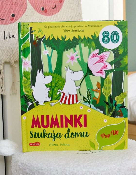 Muminki szukają domu – książka pop-up