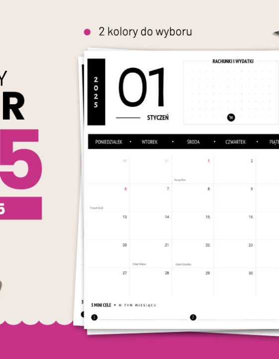 Planer styczeń 2025 do druku